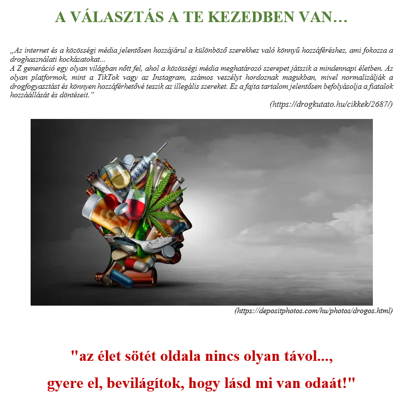 Drogprevenciós előadás